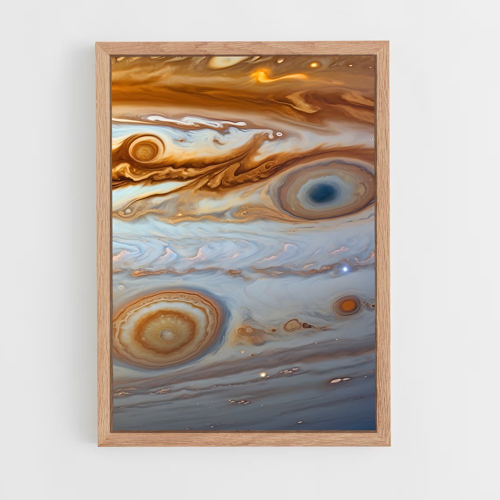 Poster Jupiter fascinante tache rouge – affiche Système solaire (vue 4)